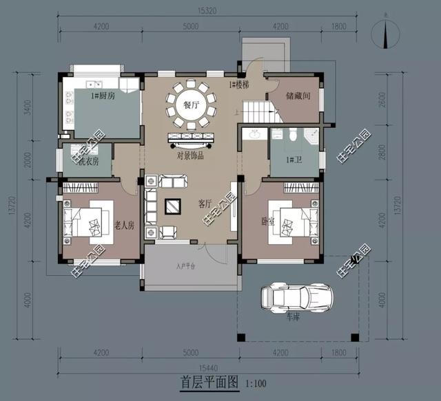 農(nóng)村自建房子戶(hù)型大全，中式、合院、歐式、平屋頂、坡屋頂應(yīng)有盡有