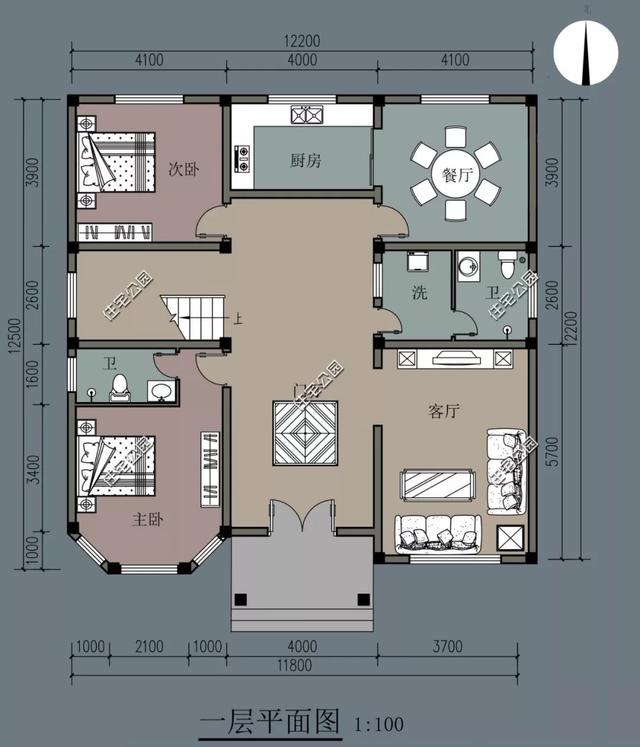 農(nóng)村自建房子戶(hù)型大全，中式、合院、歐式、平屋頂、坡屋頂應(yīng)有盡有