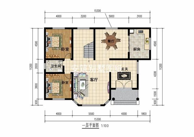 25萬(wàn)的二層歐式洋房設(shè)計(jì)圖片，平屋頂設(shè)計(jì)也很時(shí)尚