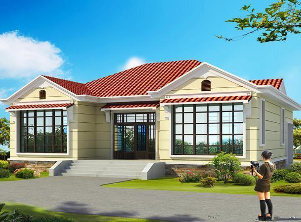 10款農村一樓平房別墅設計圖，很適合做養(yǎng)老房