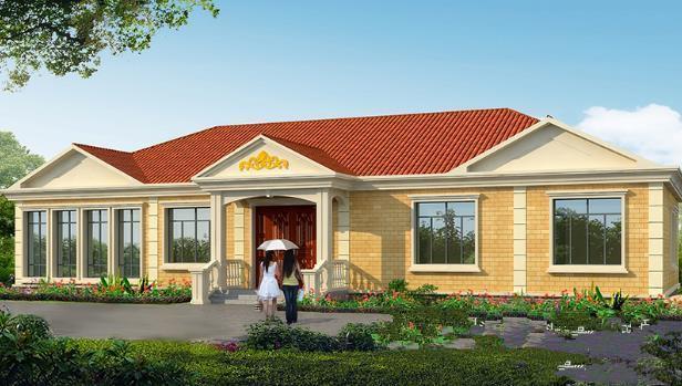 10款農村一樓平房別墅設計圖，很適合做養(yǎng)老房