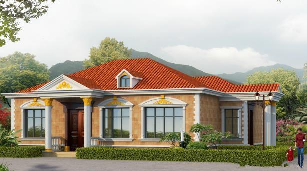 10款農村一樓平房別墅設計圖，很適合做養(yǎng)老房