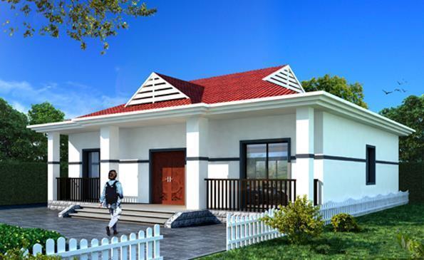 10款農村一樓平房別墅設計圖，很適合做養(yǎng)老房