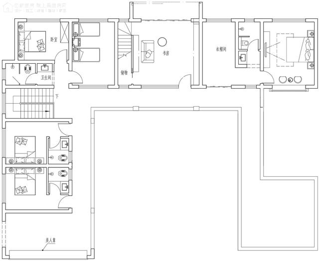 帶庭院的新中式二層農(nóng)村民宿設(shè)計(jì)，建好鄰居都羨慕哭了