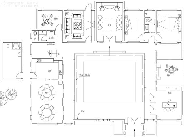 帶庭院的新中式二層農(nóng)村民宿設(shè)計(jì)，建好鄰居都羨慕哭了