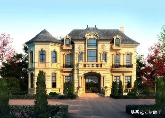 30套的法式農(nóng)村別墅效果圖片，豪宅、高端、浪漫