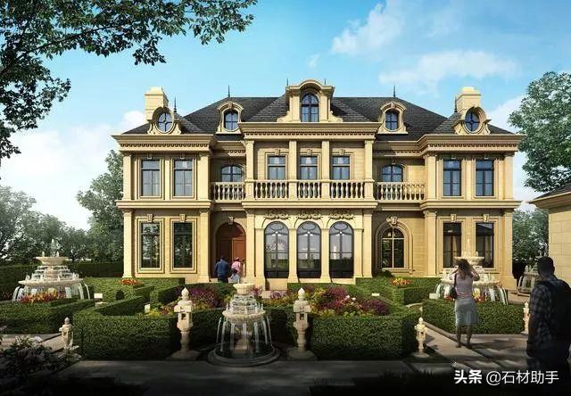 30套的法式農(nóng)村別墅效果圖片，豪宅、高端、浪漫