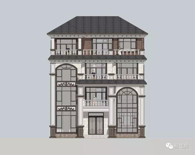 湖南四層歐式樓房設(shè)計(jì)方案，高端，大氣上檔次