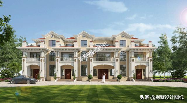 幾套新款兄弟雙拼效果圖外觀，想蓋雙拼的可以借鑒