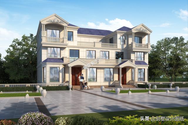 幾套新款兄弟雙拼效果圖外觀，想蓋雙拼的可以借鑒