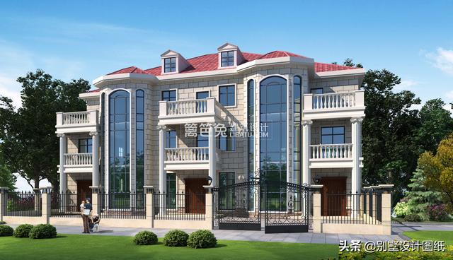 幾套新款兄弟雙拼效果圖外觀，想蓋雙拼的可以借鑒