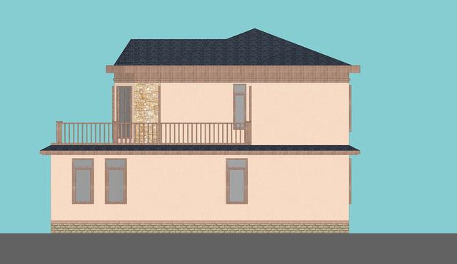 300多平父母養(yǎng)老別墅方案圖，僅花50萬，庭院小池真好看