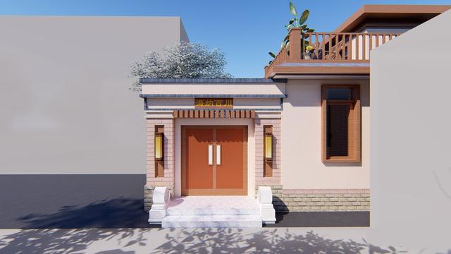 300多平父母養(yǎng)老別墅方案圖，僅花50萬，庭院小池真好看