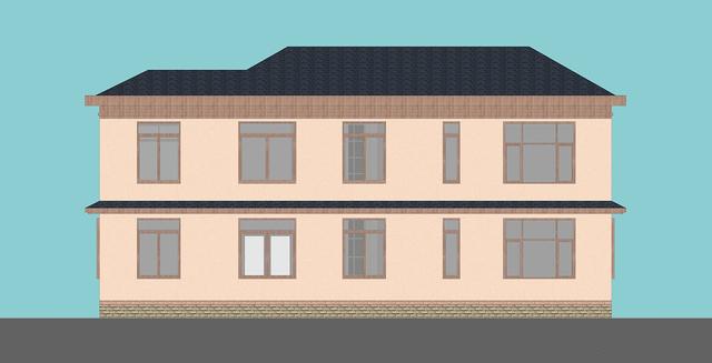 300多平父母養(yǎng)老別墅方案圖，僅花50萬，庭院小池真好看