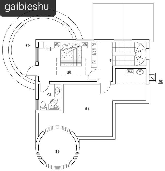 城堡級(jí)三層歐式別墅方案圖，住進(jìn)去你就是國王