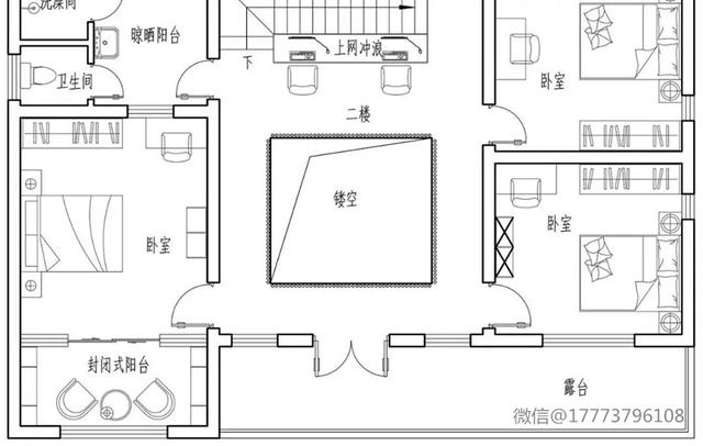 小宅基地也可以建中式帶庭院別墅，中式徽派風格