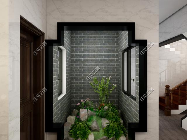 鄉(xiāng)村2層平屋頂小洋房戶型方案圖，現(xiàn)代風(fēng)格設(shè)計(jì)