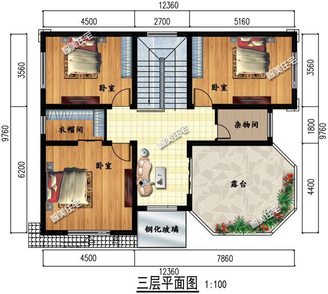 2棟造型獨(dú)特的歐式獨(dú)棟房子方案設(shè)計(jì)圖，第二棟小編很喜歡
