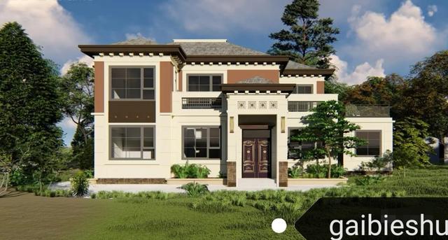 42萬湖南建二層別墅（附戶型圖），挑空客廳+套間