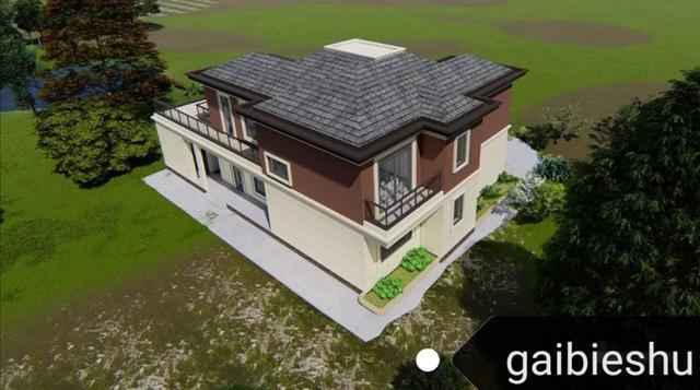 42萬湖南建二層別墅（附戶型圖），挑空客廳+套間