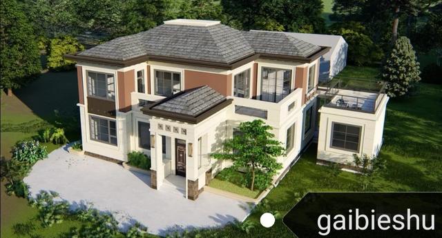 42萬湖南建二層別墅（附戶型圖），挑空客廳+套間