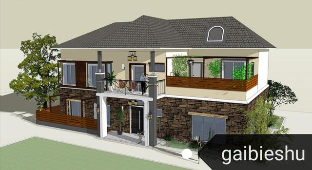 北京農(nóng)村38萬(wàn)建二層別墅效果圖+實(shí)拍圖，比買住宅超值多了