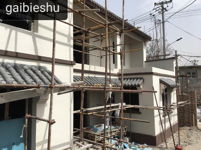 北京二層中式徽派別墅自建房戶型圖，附完工實(shí)拍圖