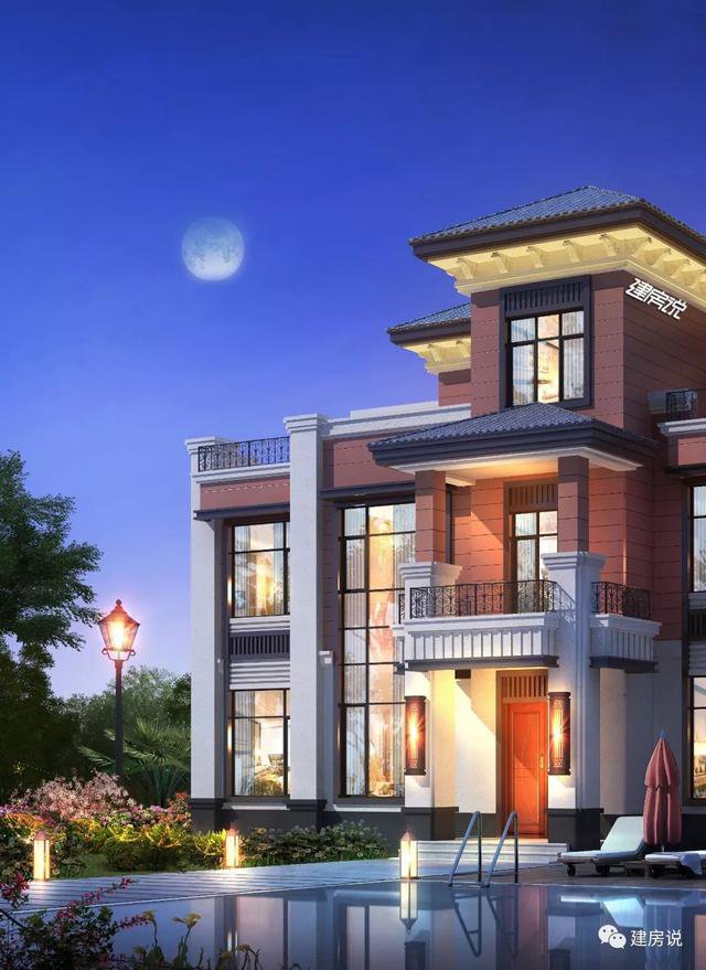 大戶型歐式豪華二層半別墅設(shè)計(jì)圖，高端自建房方案