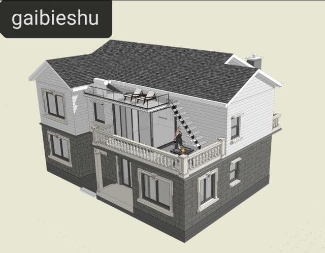 云南二層中式徽派房子設(shè)計(jì)及施工，土建造價(jià)40萬