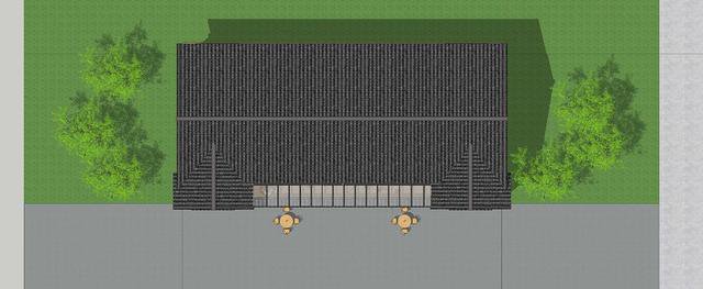 仿古中式雙拼別墅戶型圖及效果圖片，徽派風(fēng)格
