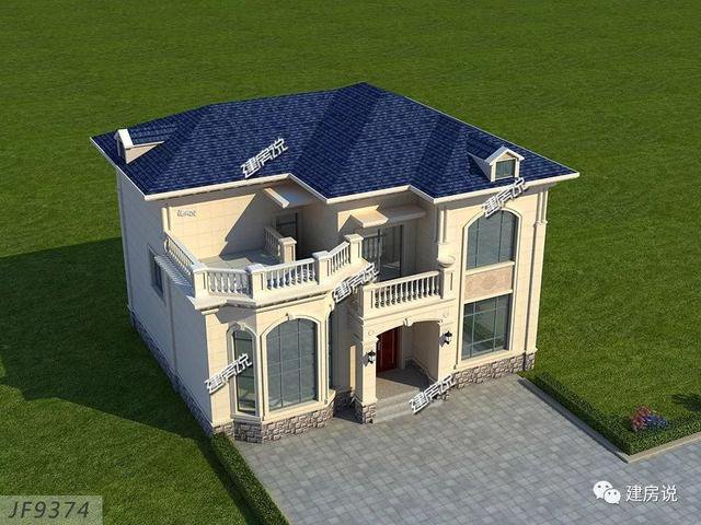 3棟120平的農(nóng)村房子戶型方案設(shè)計(jì)，二層、三層的都有