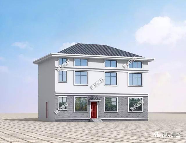 帶閣樓層設(shè)計(jì)的農(nóng)村房子設(shè)計(jì)方案，2款都很實(shí)用