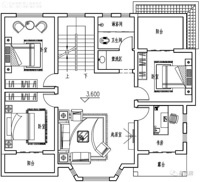 湖南帶配房的二層農(nóng)村自建房案例，簡(jiǎn)歐風(fēng)格