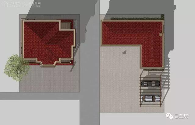 湖南帶配房的二層農(nóng)村自建房案例，簡(jiǎn)歐風(fēng)格