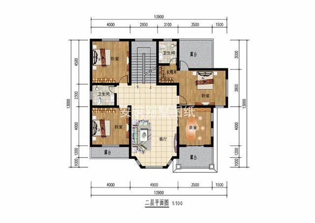 花30萬老家自建二層小別墅，附全套設(shè)計圖