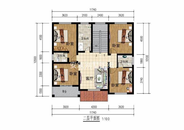 占地121平的三層農(nóng)村民房設(shè)計(jì)，秋天來了，建房抓緊了