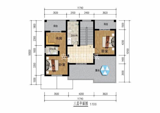 占地121平的三層農(nóng)村民房設(shè)計(jì)，秋天來了，建房抓緊了
