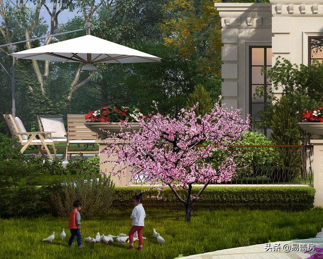 高端奢侈的法式別墅效果圖及設計方案，驚艷到你了嗎