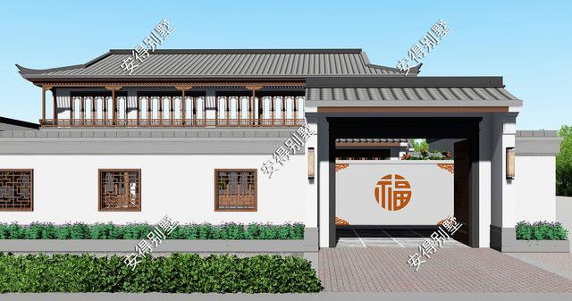 2款庭院式別墅設(shè)計(jì)方案及圖片，這樣建造漂亮的合院別墅