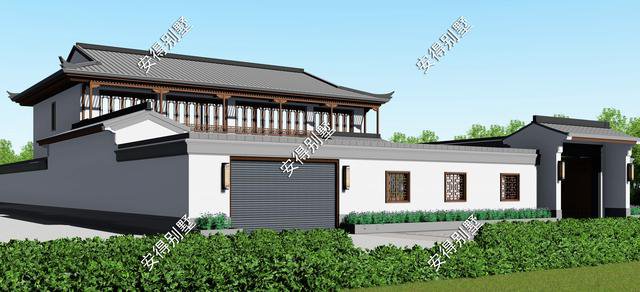 2款庭院式別墅設(shè)計(jì)方案及圖片，這樣建造漂亮的合院別墅
