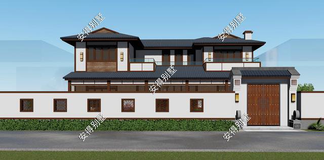 2款庭院式別墅設(shè)計(jì)方案及圖片，這樣建造漂亮的合院別墅