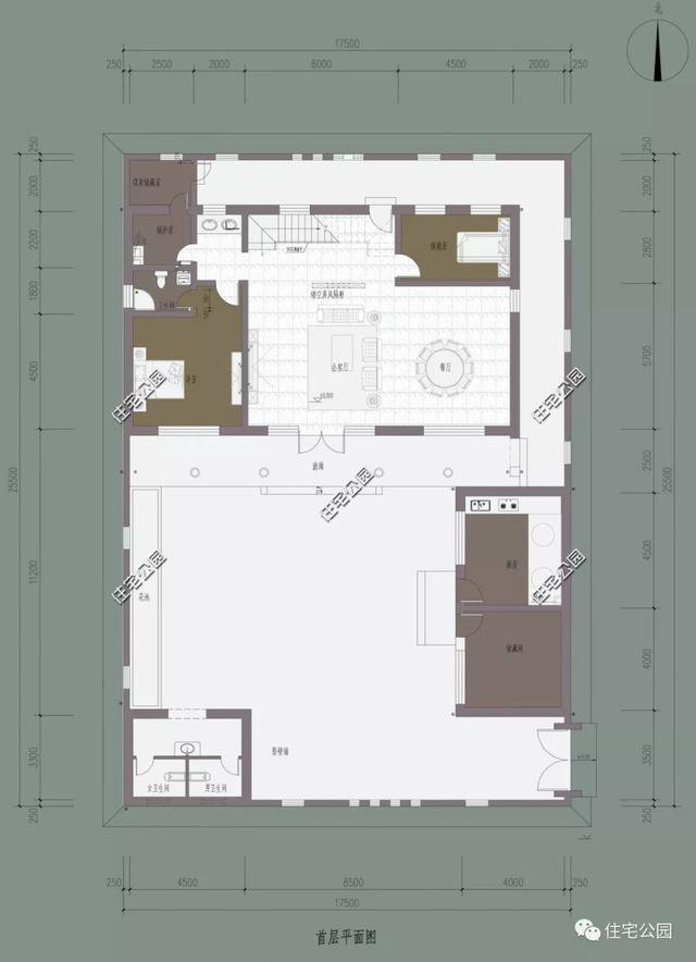 18套帶庭院的中式別墅民宅設(shè)計(jì)，自建房、民宿都可以用