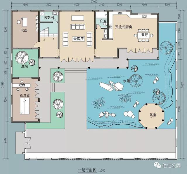 18套帶庭院的中式別墅民宅設(shè)計(jì)，自建房、民宿都可以用