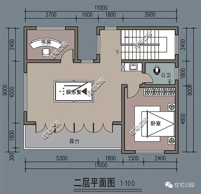 18套帶庭院的中式別墅民宅設(shè)計(jì)，自建房、民宿都可以用