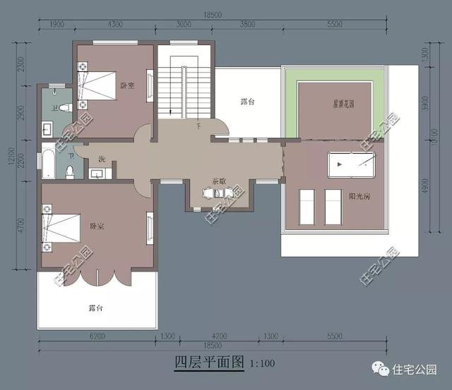 18套帶庭院的中式別墅民宅設(shè)計(jì)，自建房、民宿都可以用