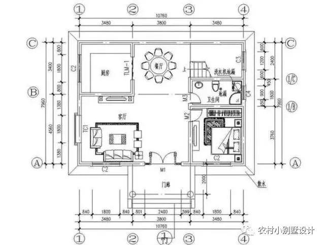 受歡迎的8款農(nóng)村小戶型自建房民宅設(shè)計，主體造價33萬內(nèi)