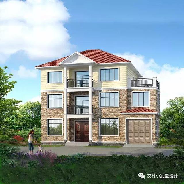 幾款農(nóng)村三層民房設(shè)計(jì)圖及圖片大全，選一套回家建房吧