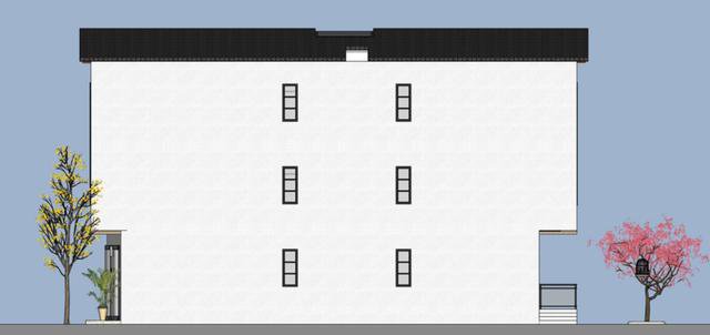 開間7.8米民房設(shè)計，一層還設(shè)計上了商鋪，商住兩用