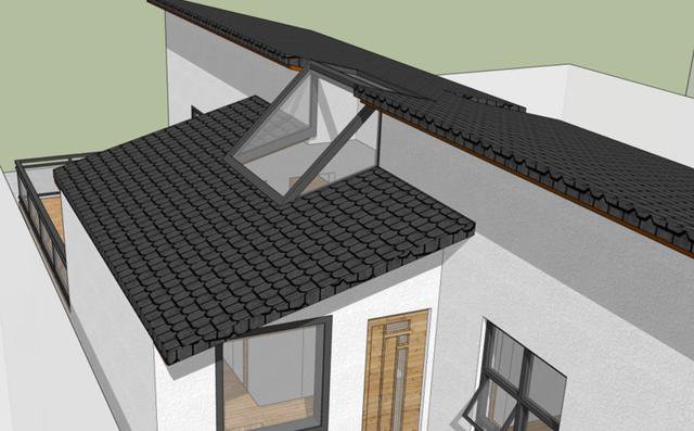 開間7.8米民房設(shè)計，一層還設(shè)計上了商鋪，商住兩用