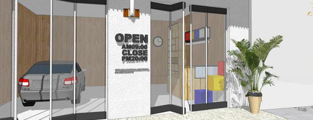 開間7.8米民房設(shè)計，一層還設(shè)計上了商鋪，商住兩用